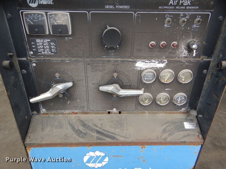 image for item FQ9845 Miller Air Pak welder/generator/air compressor