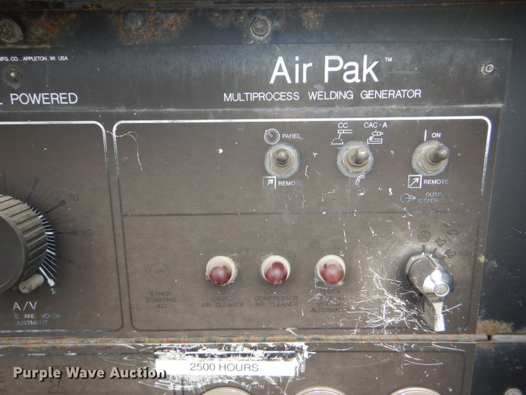 image for item FQ9845 Miller Air Pak welder/generator/air compressor
