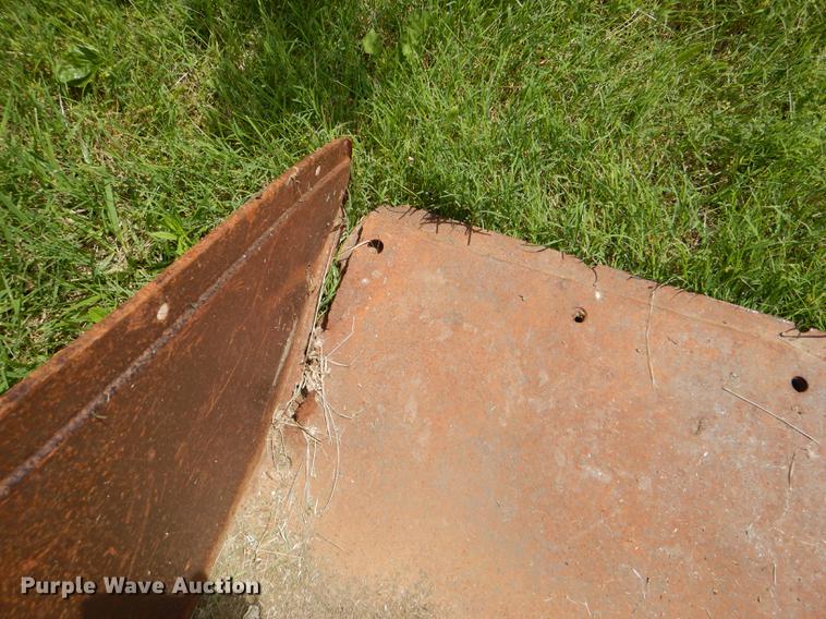 image for item FQ9876 (2) skid steer buckets