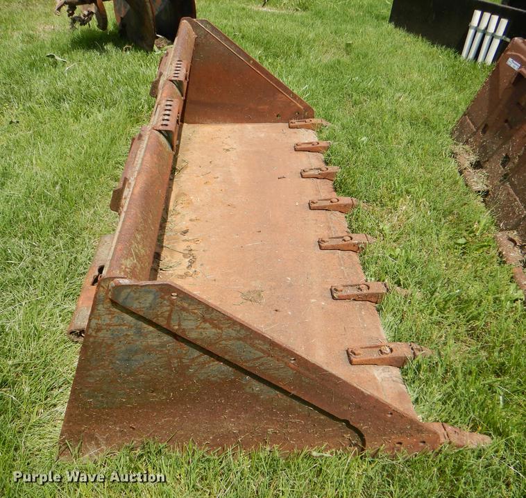 image for item FQ9876 (2) skid steer buckets