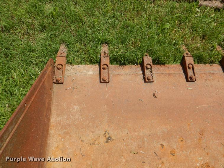 image for item FQ9876 (2) skid steer buckets