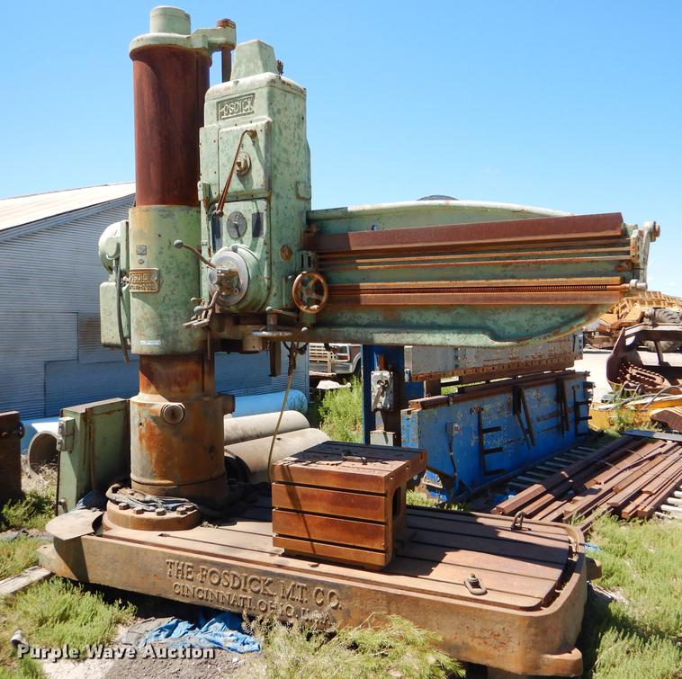 image for item FT9522 Fosdick radial arm drill press