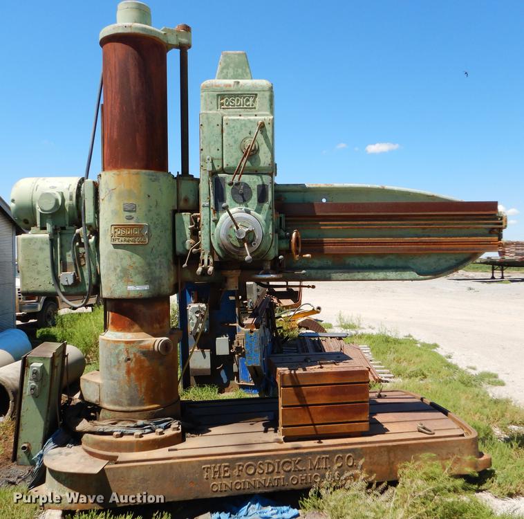 image for item FT9522 Fosdick radial arm drill press