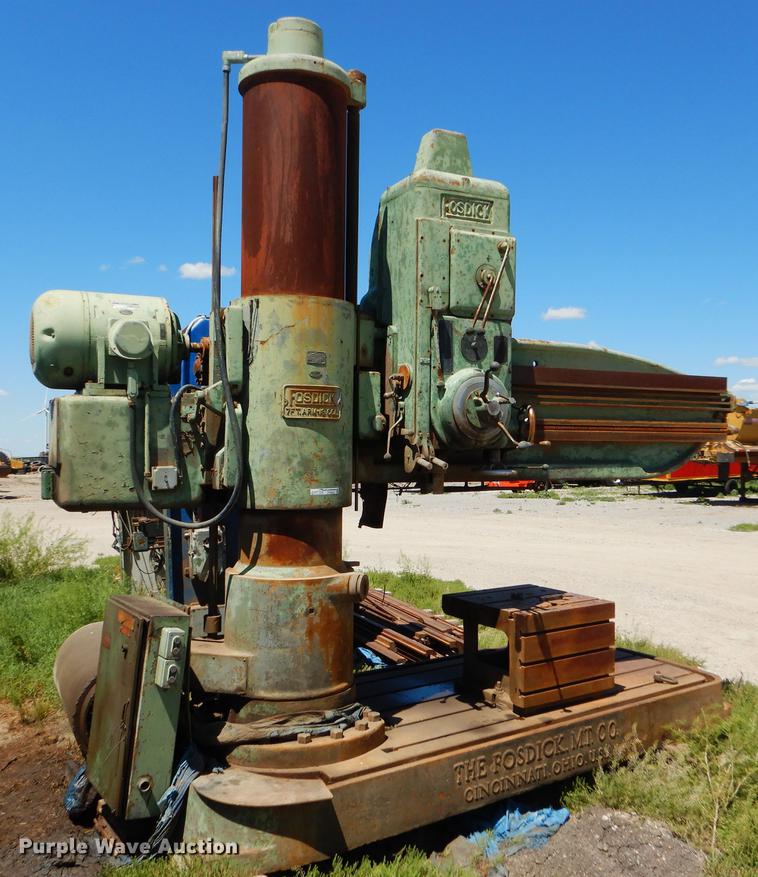 image for item FT9522 Fosdick radial arm drill press