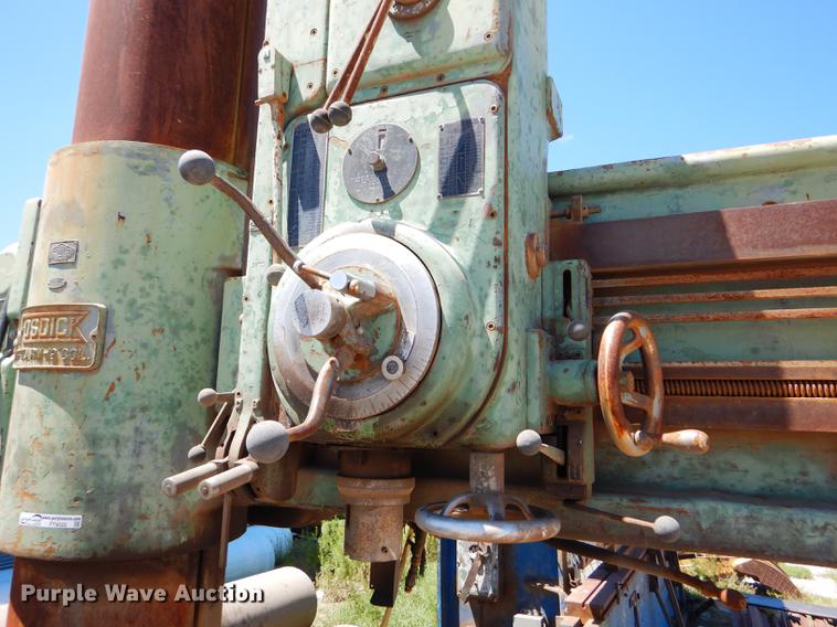 image for item FT9522 Fosdick radial arm drill press