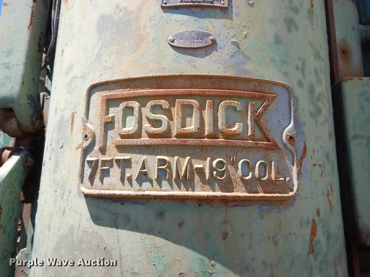 image for item FT9522 Fosdick radial arm drill press