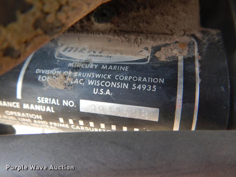 image for item FT9527 Mercury 1150 outboard motor