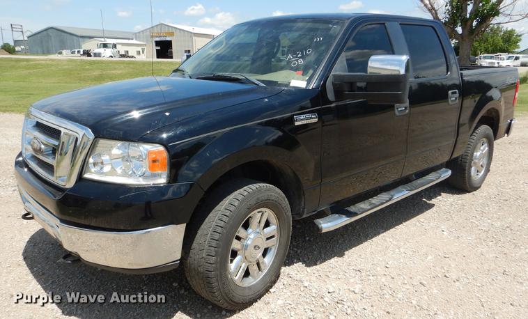 image for item FT9539 2008 Ford F150 XLT SuperCrew pickup truck