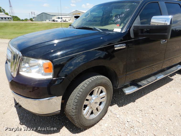 image for item FT9539 2008 Ford F150 XLT SuperCrew pickup truck