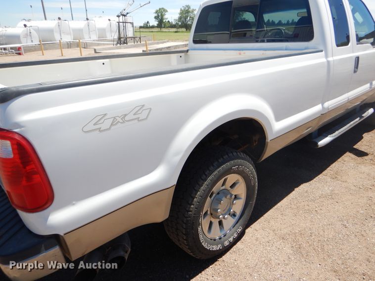 image for item FT9545 2008 Ford F250 Super Duty XLT SuperCab pickup truck