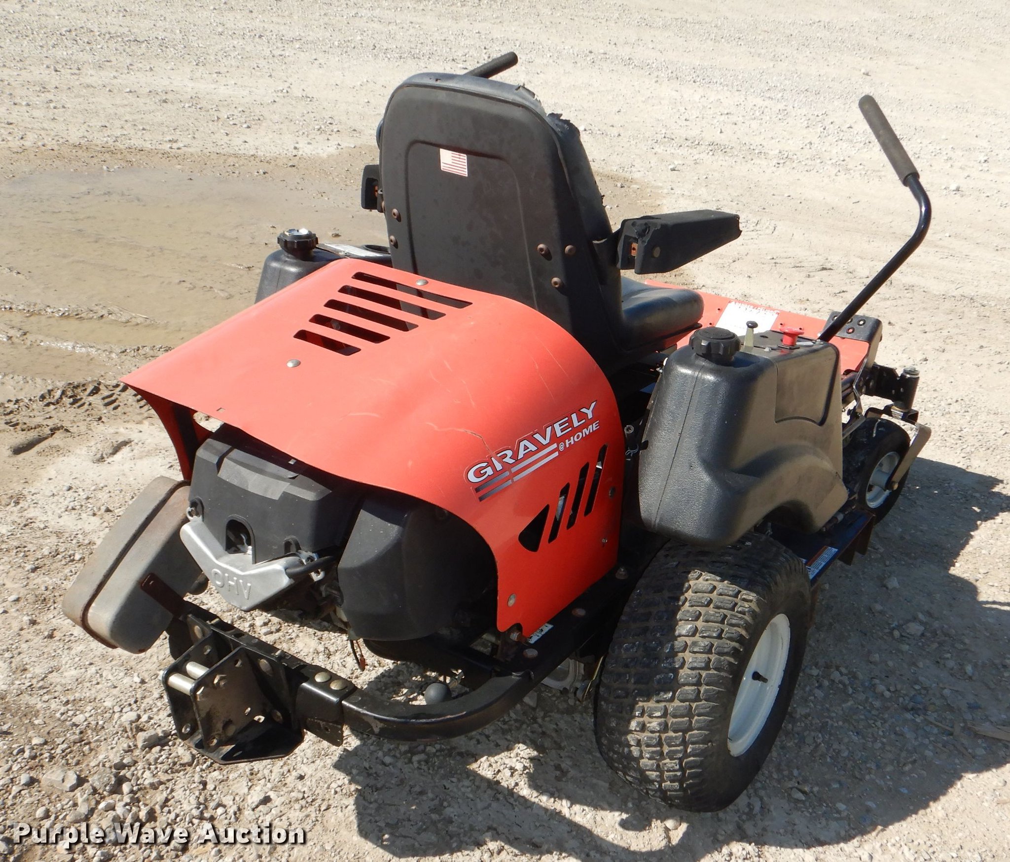2007 Gravely ZT1740 ZTR lawn mower in Abilene, KS Item FK9077 sold