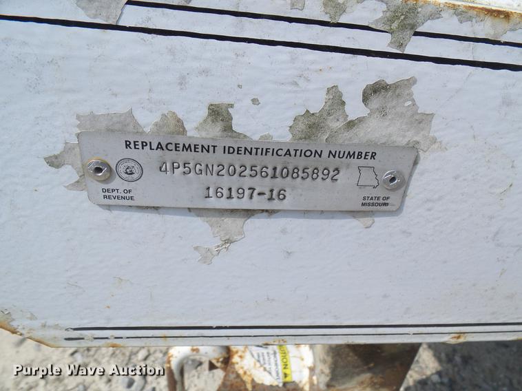 image for item DB2182 2006 PJ equipment trailer