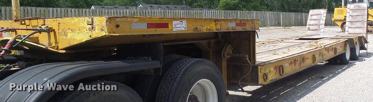 image for item DB2185 2003 Load Craft lowboy equipment trailer
