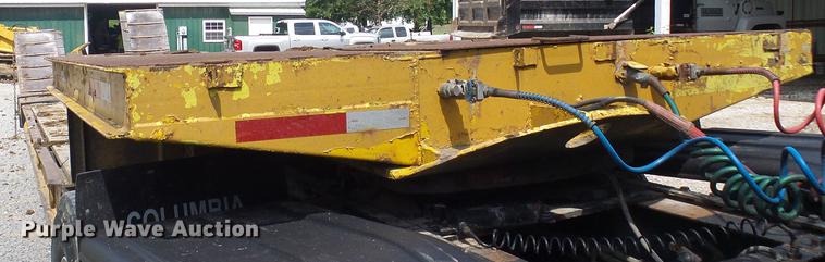 image for item DB2185 2003 Load Craft lowboy equipment trailer