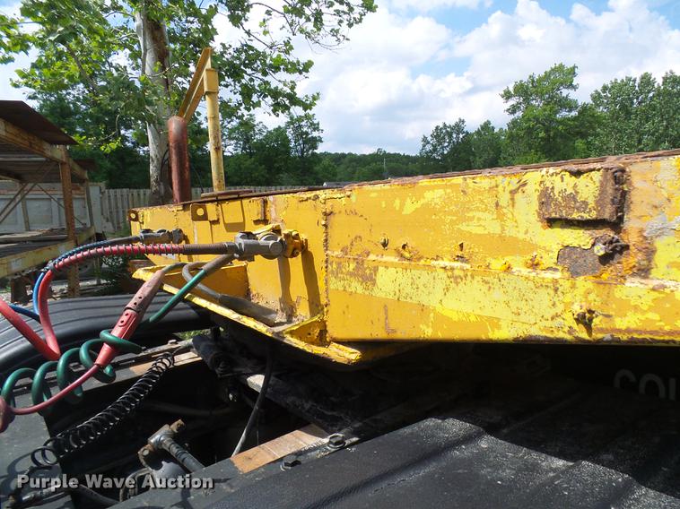 image for item DB2185 2003 Load Craft lowboy equipment trailer
