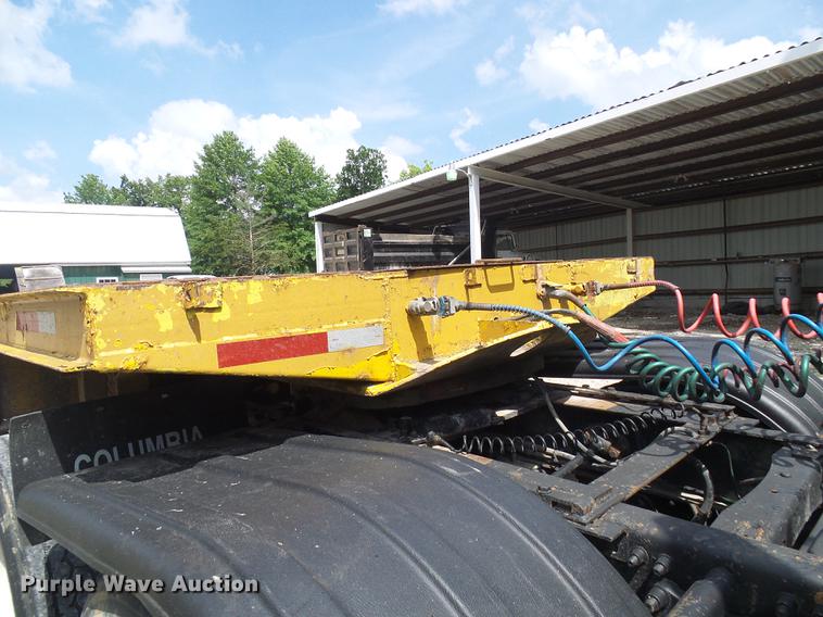 image for item DB2185 2003 Load Craft lowboy equipment trailer