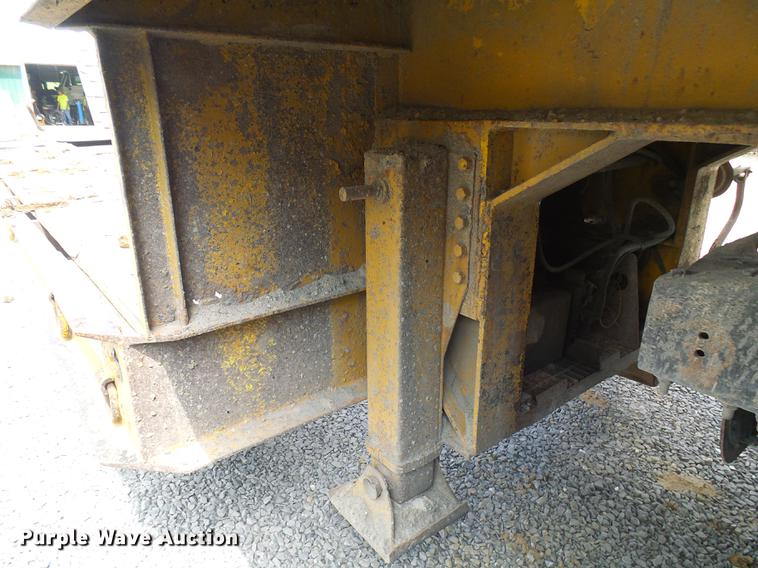 image for item DB2185 2003 Load Craft lowboy equipment trailer