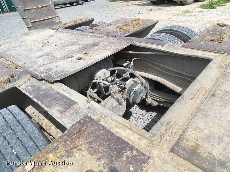 image for item DB2185 2003 Load Craft lowboy equipment trailer