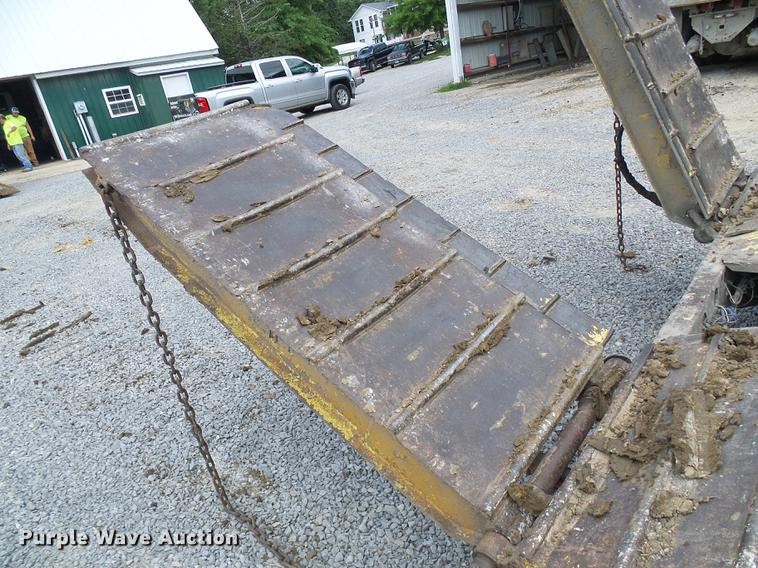 image for item DB2185 2003 Load Craft lowboy equipment trailer