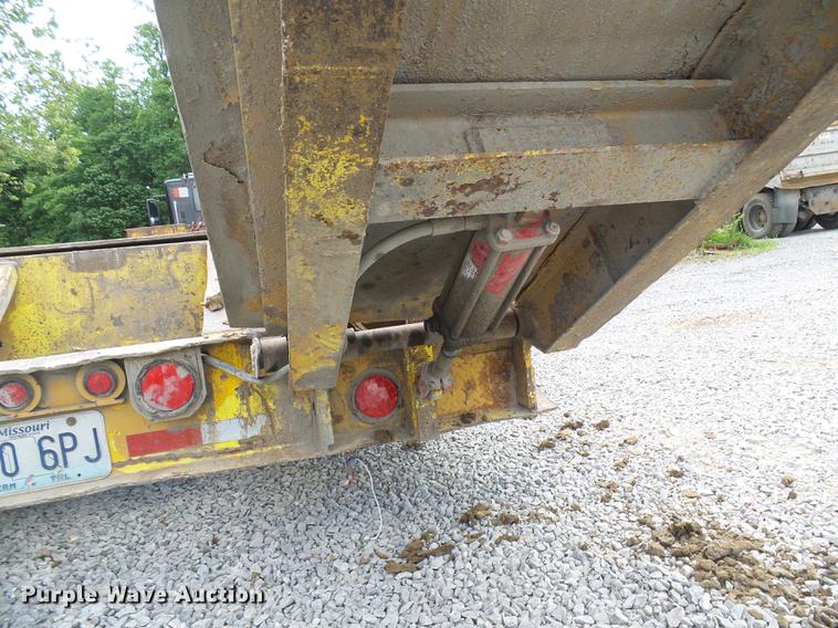 image for item DB2185 2003 Load Craft lowboy equipment trailer