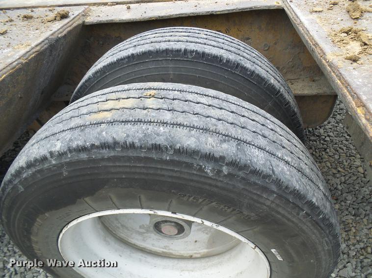 image for item DB2185 2003 Load Craft lowboy equipment trailer