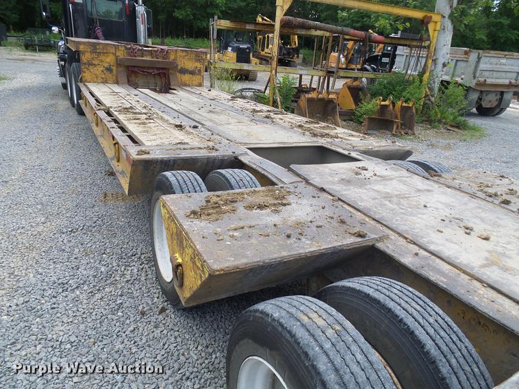 image for item DB2185 2003 Load Craft lowboy equipment trailer