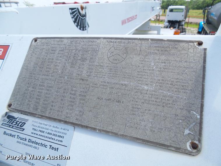 image for item DB2188 2007 Sterling Acterra digger derrick truck