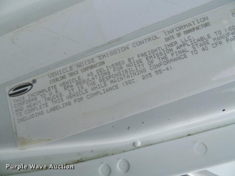 image for item DB2188 2007 Sterling Acterra digger derrick truck