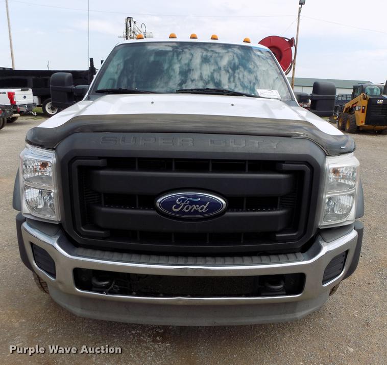 image for item DB9518 2011 Ford F450 Super Duty utility truck with crane