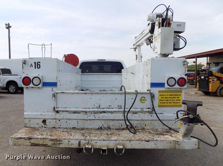 image for item DB9518 2011 Ford F450 Super Duty utility truck with crane