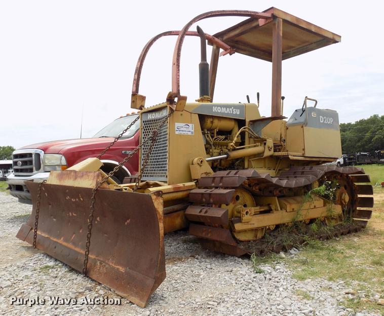 image for item DB9538 1990 Komatsu D20P dozer