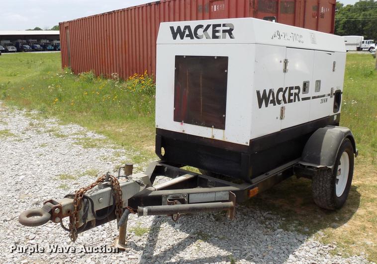image for item DB9541 2007 Wacker MGT1S generator