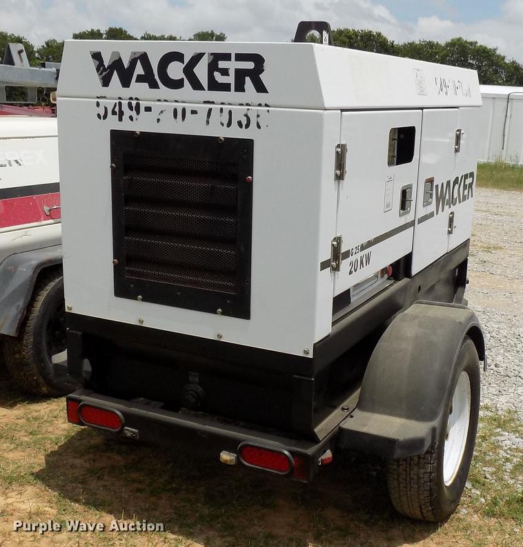 image for item DB9541 2007 Wacker MGT1S generator