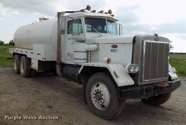 image for item DB9679 1981 Peterbilt 378 vacuum truck