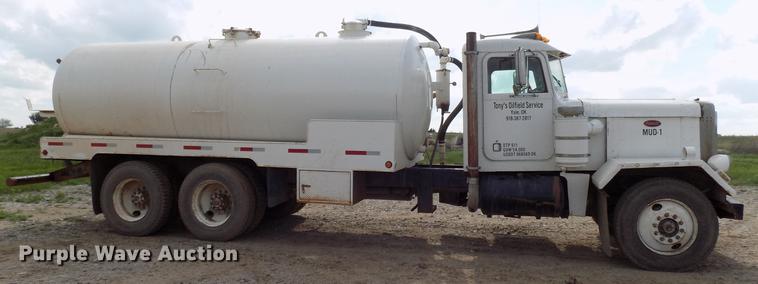 image for item DB9679 1981 Peterbilt 378 vacuum truck