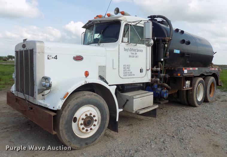 image for item DB9680 1985 Peterbilt 382 vacuum truck