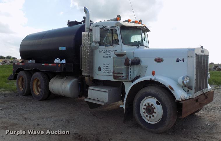 image for item DB9680 1985 Peterbilt 382 vacuum truck