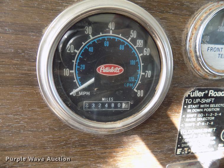 image for item DB9680 1985 Peterbilt 382 vacuum truck