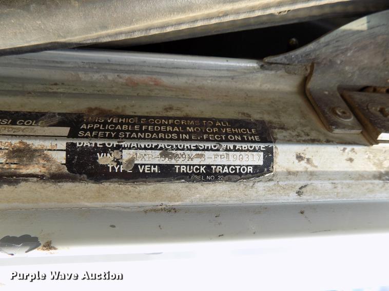 image for item DB9680 1985 Peterbilt 382 vacuum truck