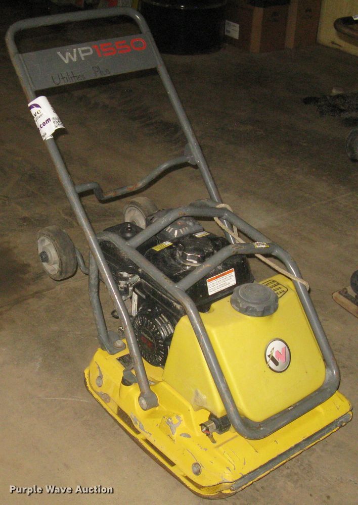 image for item DC1388 Wacker WP1550 plate compactor