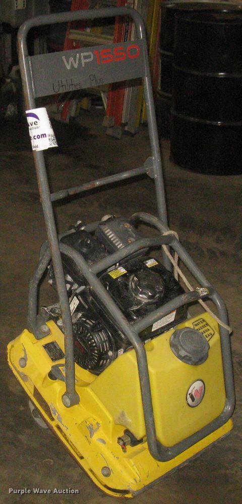 image for item DC1388 Wacker WP1550 plate compactor