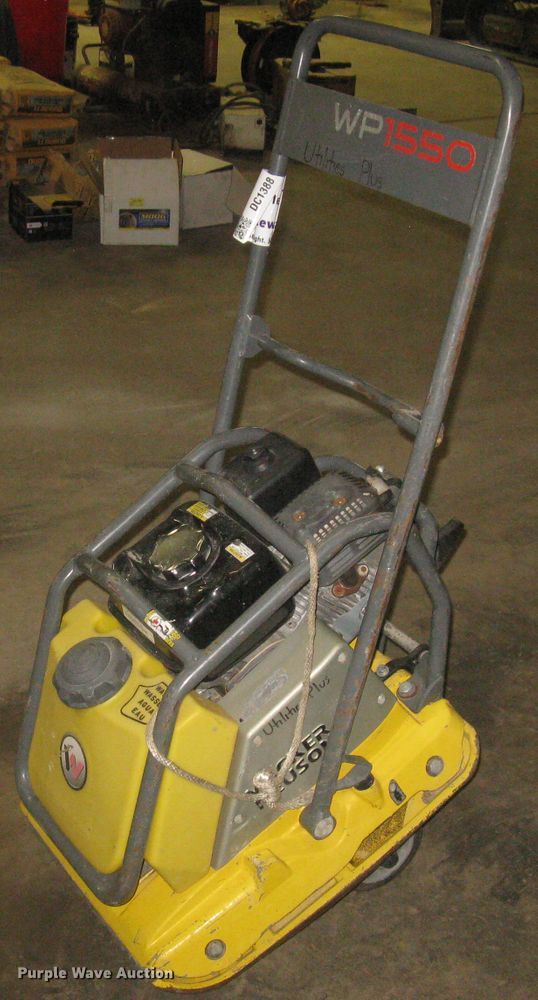 image for item DC1388 Wacker WP1550 plate compactor