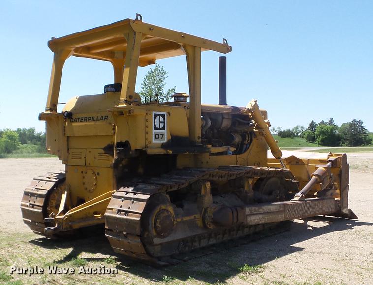 image for item DC4549 1974 Caterpillar D7F dozer