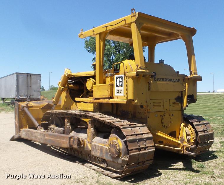 image for item DC4549 1974 Caterpillar D7F dozer