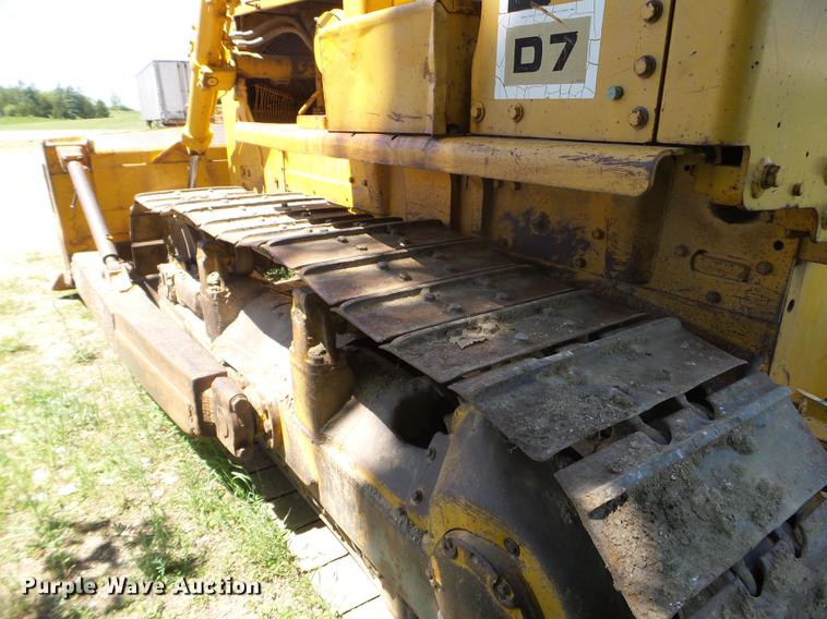 image for item DC4549 1974 Caterpillar D7F dozer