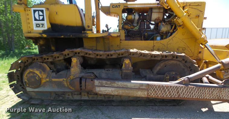 image for item DC4549 1974 Caterpillar D7F dozer