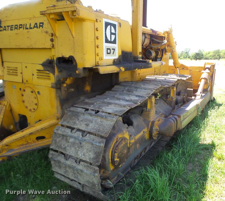 image for item DC4549 1974 Caterpillar D7F dozer