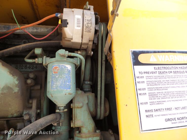 image for item DC4564 1970 Grove TM275T crane