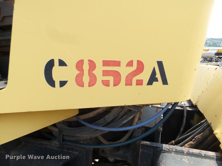 image for item DC4567 1986 Hyster C852A single drum vibratory roller