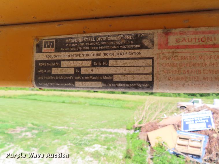 image for item DD6182 1978 Komatsu D31S-16 track loader